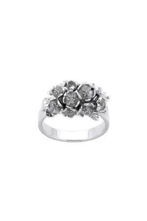 Karen Walker Jewellery Karen Walker Botanical Cluster Ring - Silver
