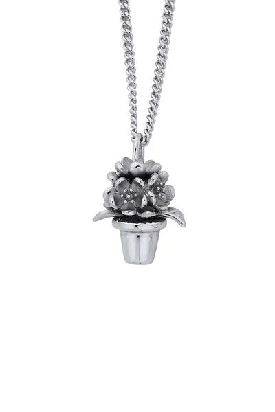 Karen Walker Jewellery Karen Walker Botanical Flower Pot Pendant