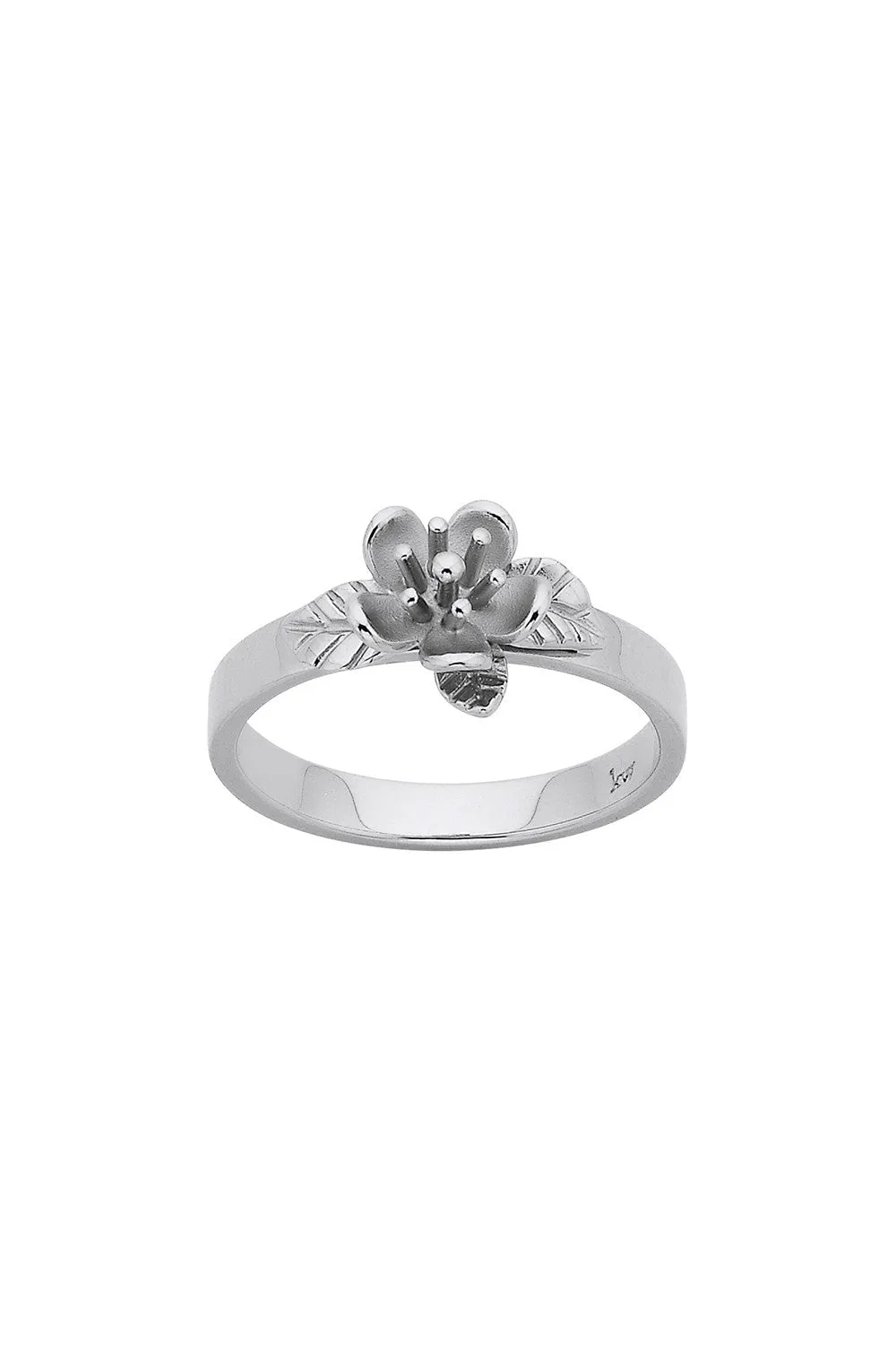 Karen Walker Jewellery Karen Walker Botanical Flower Ring - Silver