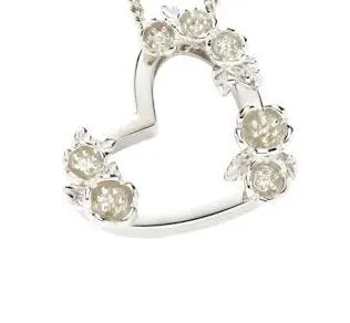 Karen Walker Jewellery Karen Walker Botanical Heart Charm - Small