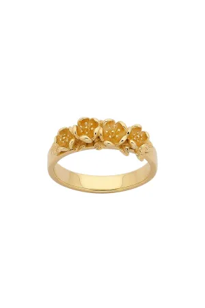 Karen Walker Jewellery Karen Walker Botanical Wreath Ring - 9ct Gold