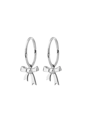 Karen Walker Jewellery Karen Walker Bow Sleepers- Silver
