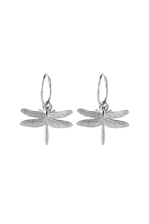 Karen Walker Jewellery Karen Walker - Dragonfly Sleepers Silver