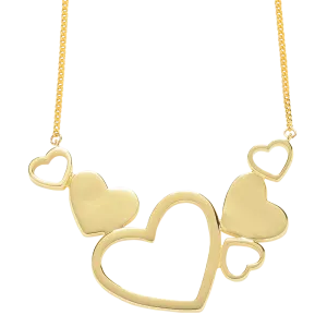 Karen Walker Jewellery Karen Walker Exploding Heart Necklace - 9ct Gold