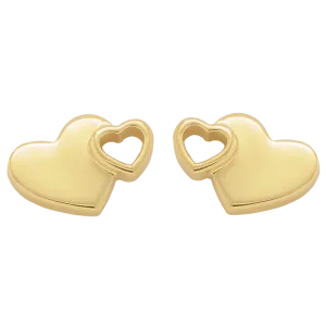 Karen Walker Jewellery Karen Walker Exploding Heart Studs - 9ct Gold