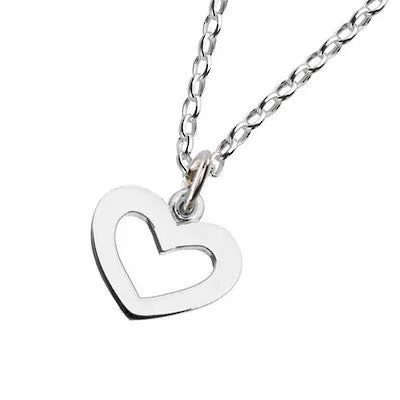 Karen Walker Jewellery Karen Walker Heart Pendant - Silver