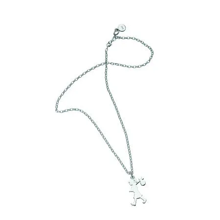 Karen Walker Jewellery Karen Walker Large Runaway Girl Pendant - Silver, 60cm