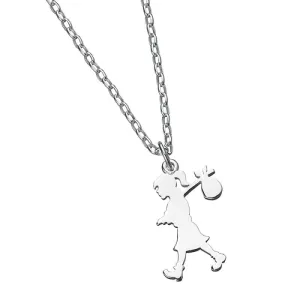 Karen Walker Jewellery Karen Walker Large Runaway Girl Pendant - Silver, 60cm