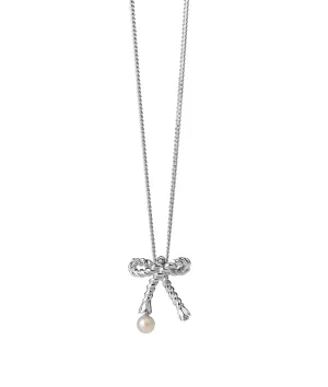 Karen Walker Jewellery Karen Walker Love Knot Necklace Silver