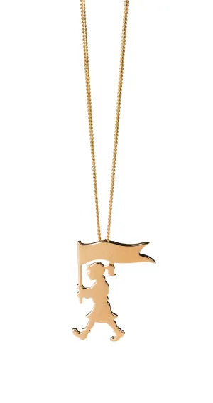Karen Walker Jewellery Karen Walker - Marching Girl - 9ct Yellow Gold