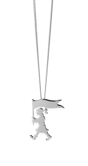Karen Walker Jewellery Karen Walker - Marching Girl - Silver
