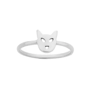 Karen Walker Jewellery Karen Walker Mini Cat Ring - Silver