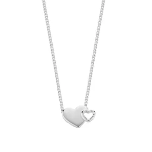 Karen Walker Jewellery Karen Walker Mini Exploding Heart Pendant - Silver