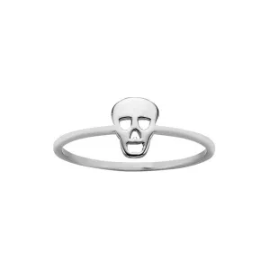 Karen Walker Jewellery Karen Walker Mini Skull Ring - Silver