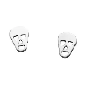 Karen Walker Jewellery Karen Walker Mini Skull Stud - Silver