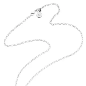 Karen Walker Jewellery Karen Walker Oval Belcher Chain - Silver, 60cm