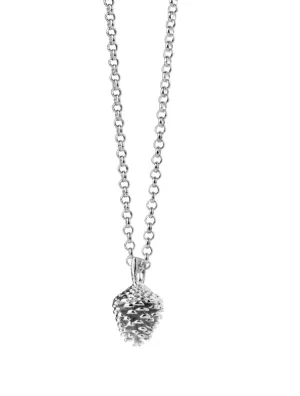 Karen Walker Jewellery Karen Walker - Pinecone Necklace - Silver