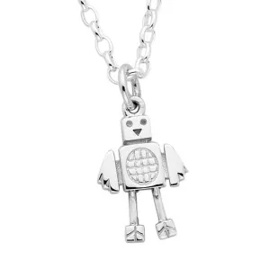 Karen Walker Jewellery Karen Walker Robot Budgie Charm - Silver