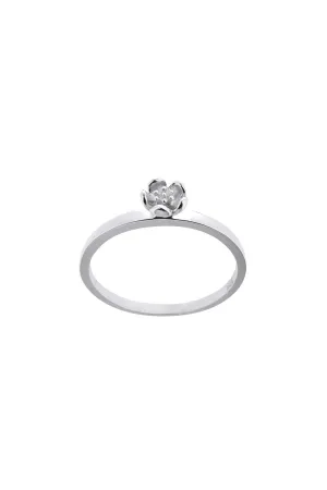 Karen Walker Jewellery Karen Walker Rock Garden Mini Ring - Silver