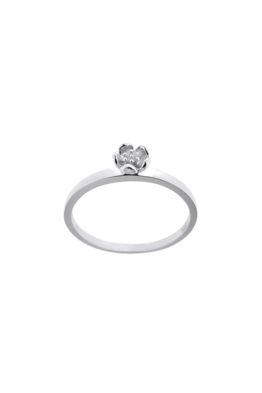 Karen Walker Jewellery Karen Walker Rock Garden Mini Ring - Silver