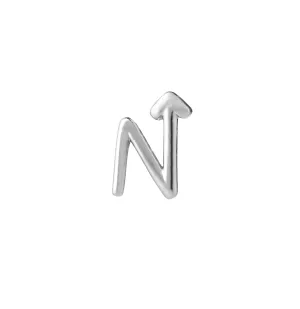 Karen Walker Jewellery Karen Walker Single Initial Stud - N