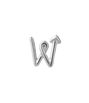 Karen Walker Jewellery Karen Walker Single Initial Stud - W