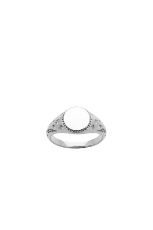 Karen Walker Jewellery Karen Walker Society Signet Ring - Sterling Silver