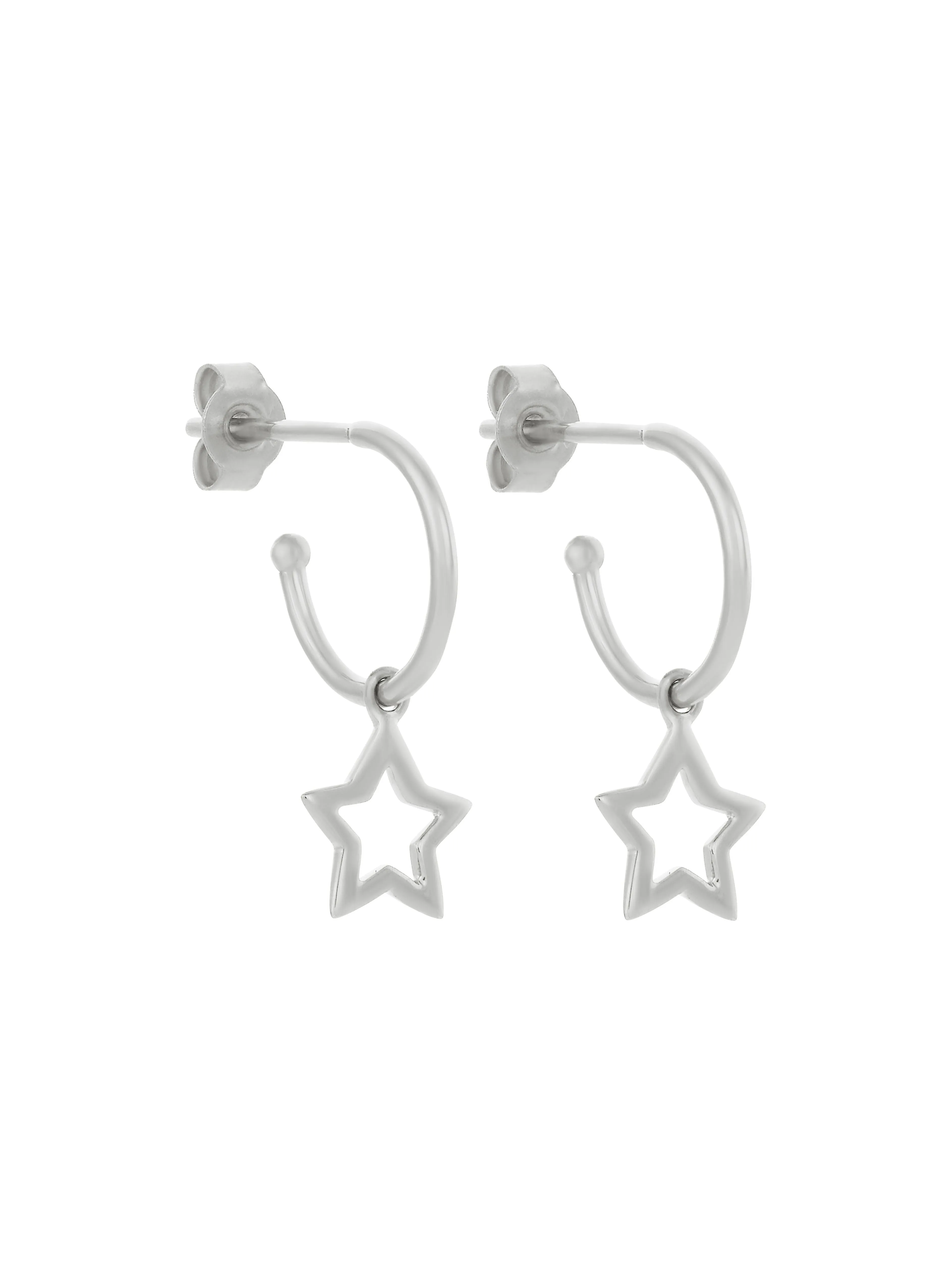 Karen Walker Jewellery Karen Walker - Star Hoop Earrings
