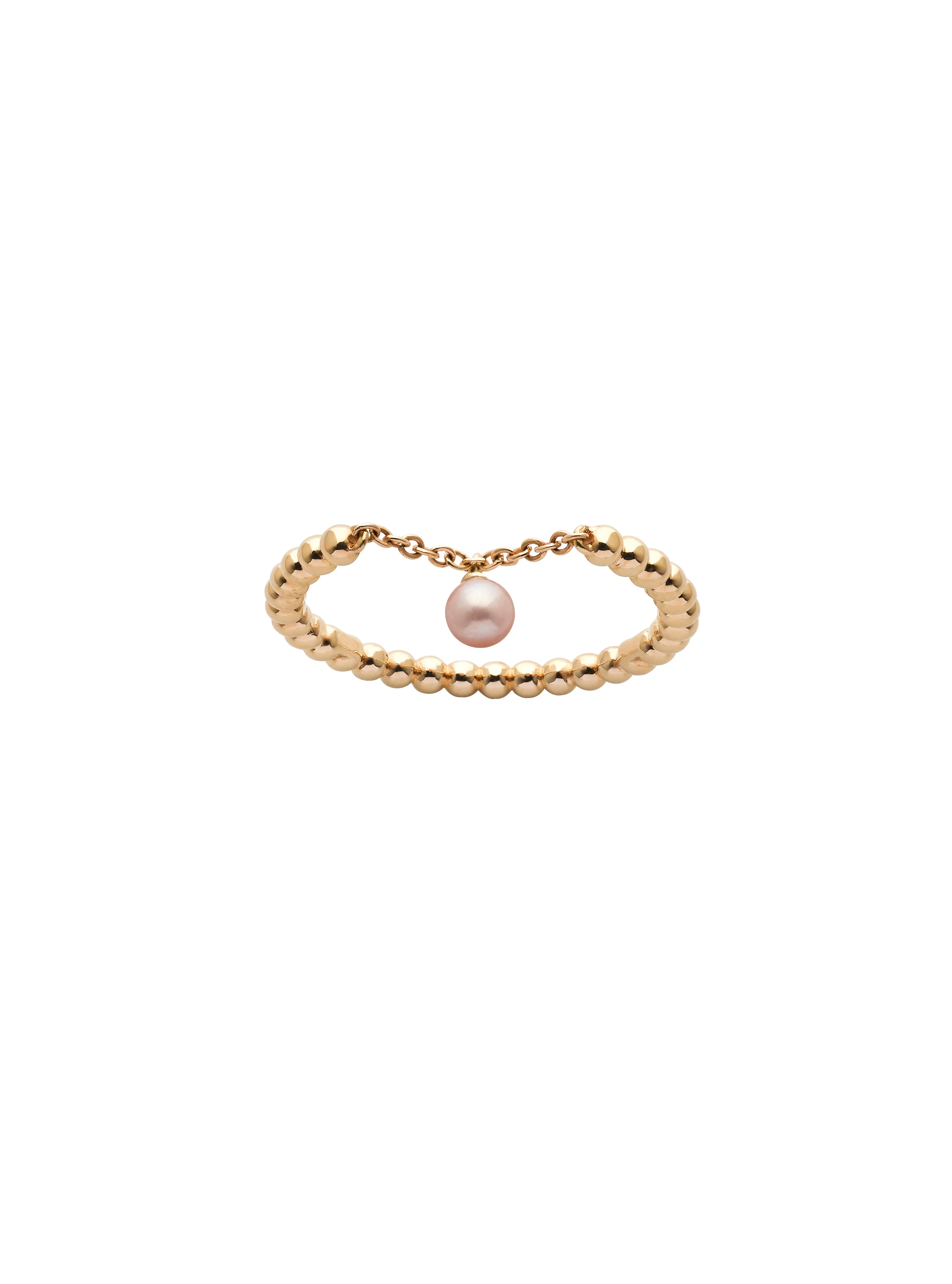 Karen Walker Jewellery Karen Walker Vermeer Ring - 9ct Gold, Pearl