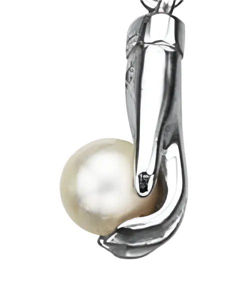 Karen Walker Jewellery Karen Walker Wisdom Charm - Silver, Pearl