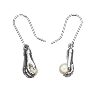 Karen Walker Jewellery Karen Walker Wisdom Earrings - Silver, Pearl