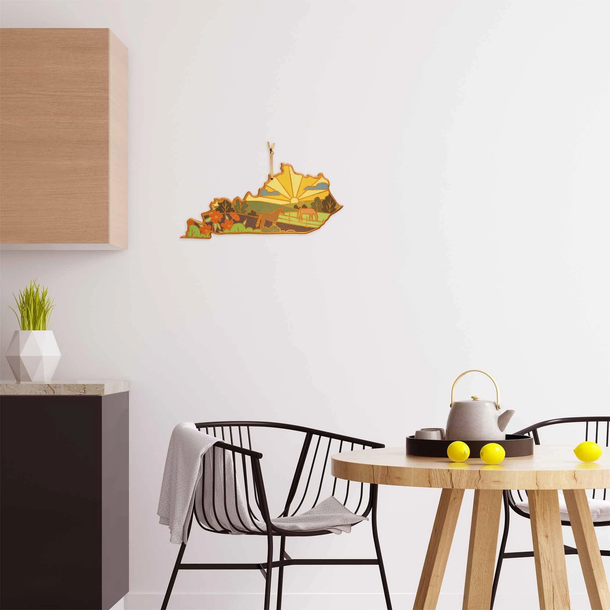 Kentucky Cutting Board with Artwork by Summer Stokes