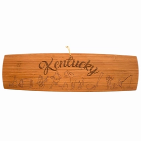 Kentucky Engraved XL Charcuterie Board, 30" x 8-1/2" cutting board,chopping board,kitchen tools