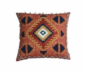 Kinsfolk Embroidered Pillow Cover sofa,couch,living room furniture