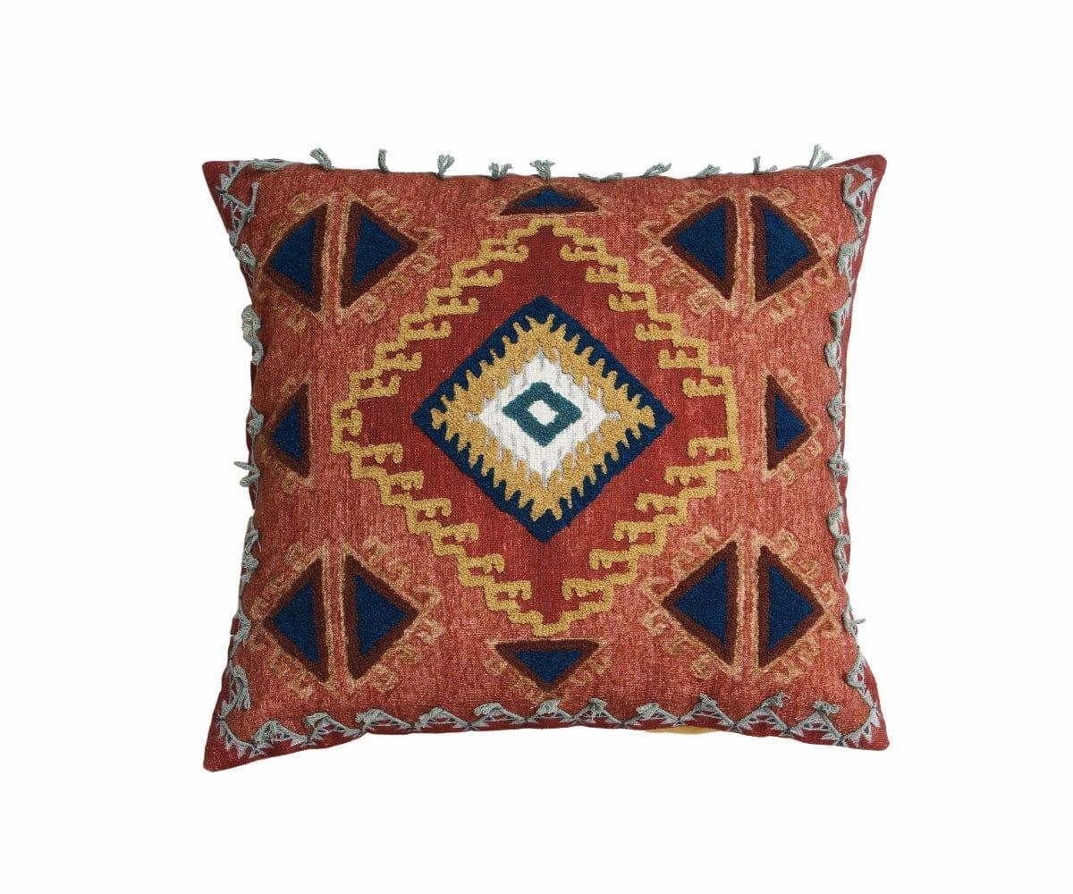Kinsfolk Embroidered Pillow Cover sofa,couch,living room furniture