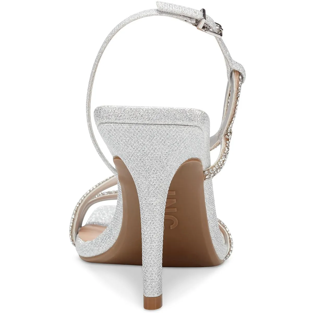 Kira Womens Rhinestone Dressy Heels
