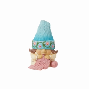 Knitting Hat Gnome Figurine figurines,decorative figurines,home accents