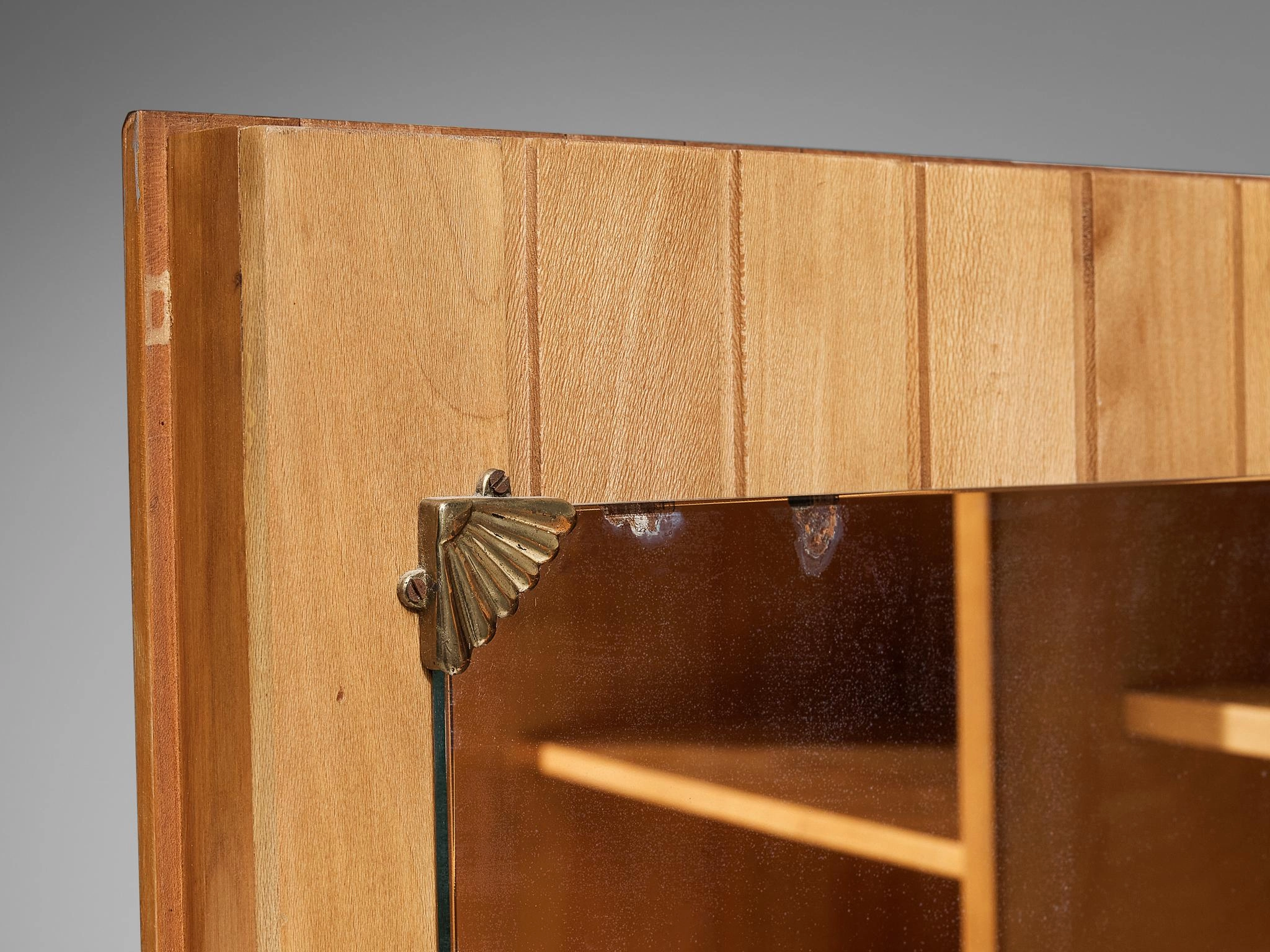 La Permanente Mobili Cant Highboard in Maple