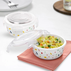 Larah By Borosil Aria Klip N Store Storage Container food storage,storage containers,kitchen storage