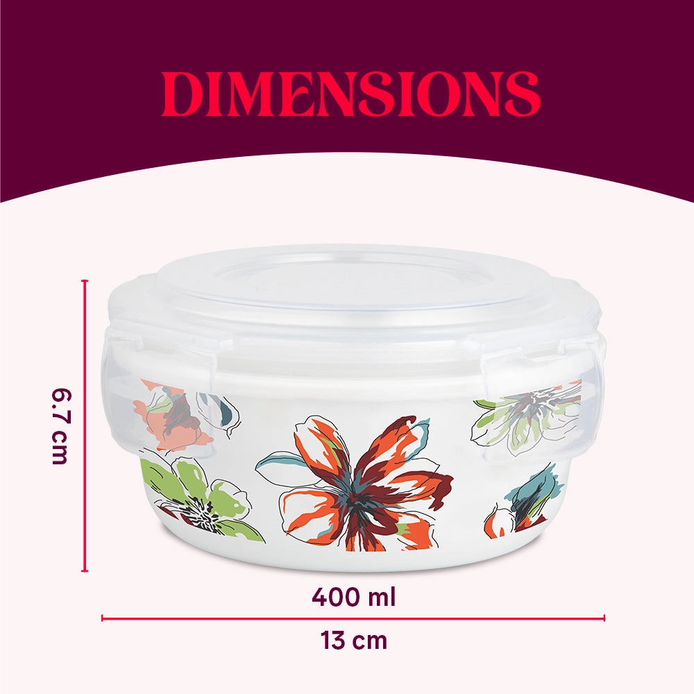 Larah By Borosil Bali Klip N Store Storage Container