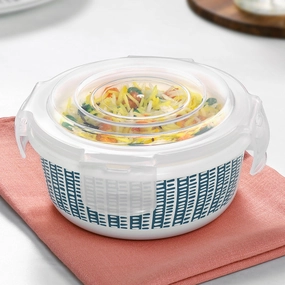 Larah By Borosil Helix Klip N Store Storage Container food storage,storage containers,kitchen storage