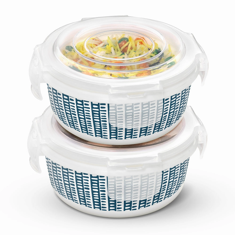 Larah By Borosil Helix Klip N Store Storage Container
