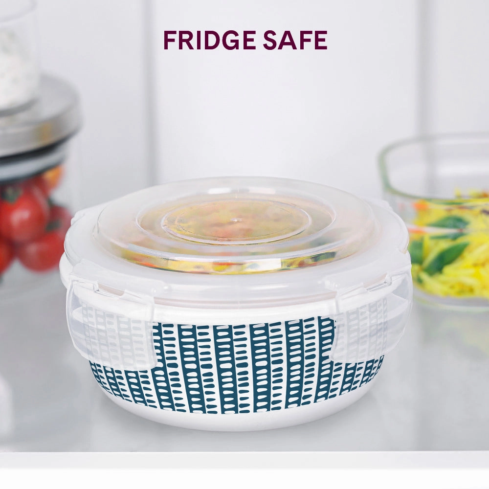 Larah By Borosil Helix Klip N Store Storage Container