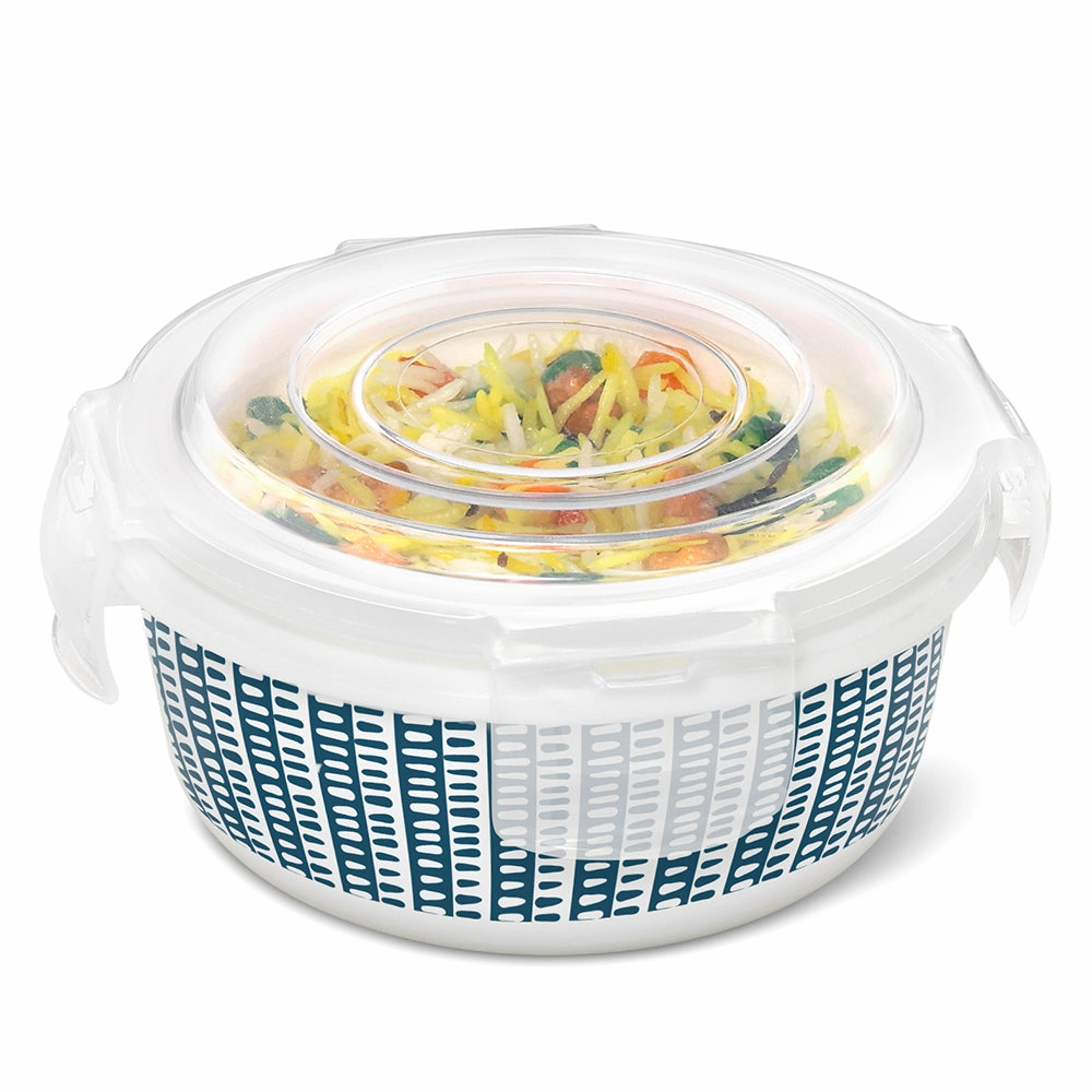 Larah By Borosil Helix Klip N Store Storage Container