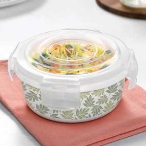 Larah By Borosil Maria Klip N Store Storage Container food storage,storage containers,kitchen storage