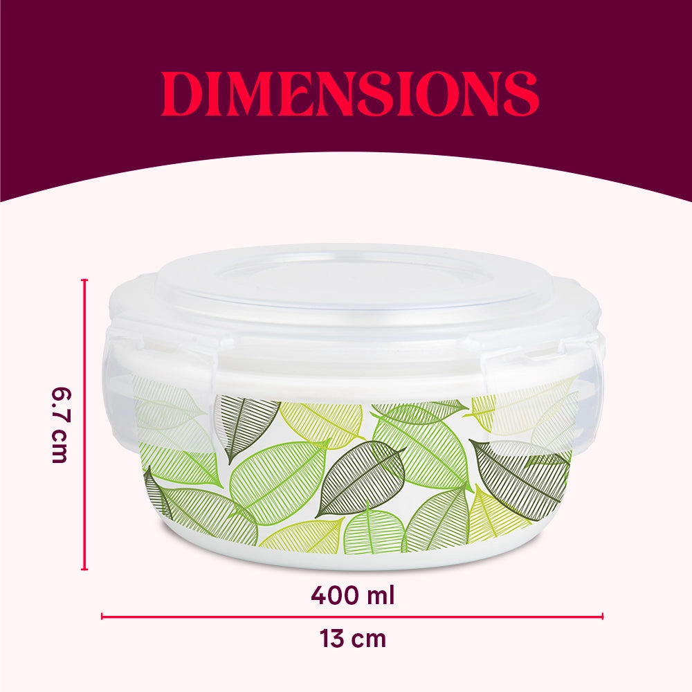Larah By Borosil Noma Klip N Store Storage Container