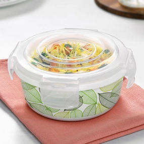 Larah By Borosil Noma Klip N Store Storage Container food storage,storage containers,kitchen storage
