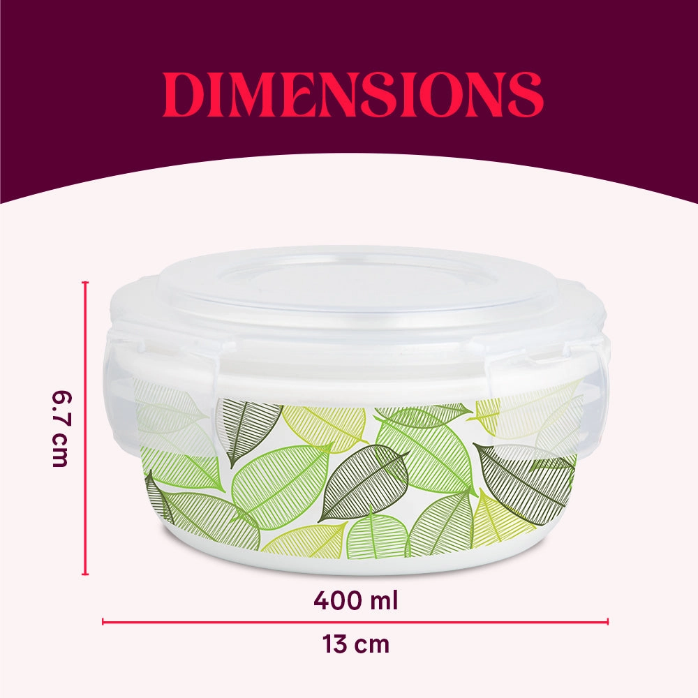 Larah By Borosil Noma Klip N Store Storage Container