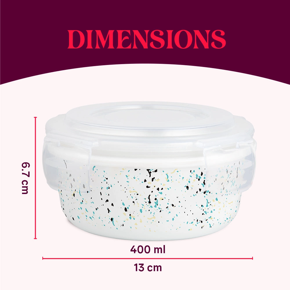 Larah By Borosil Riva Klip N Store Storage Container