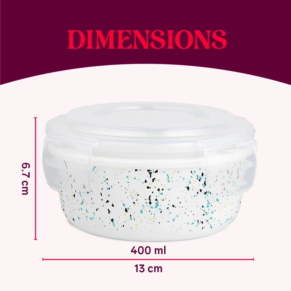 Larah By Borosil Riva Klip N Store Storage Container